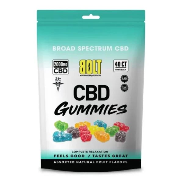 CBD Gummies Australia – Bolt 2000mg CBD Gummies