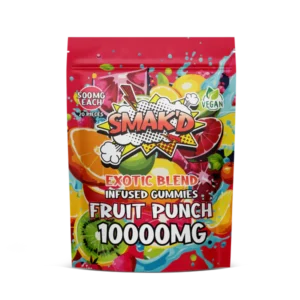 THC Gummies Australia – Fruit Punch 10000mg THC Gummies