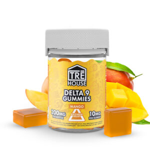 Tre House 200mg Delta 9 THC Gummies – Mango